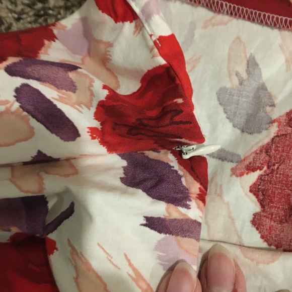 Apt. 9 Stretch Rose Floral Skirr - Picture 5 of 5